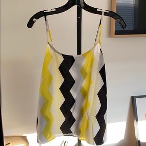 H&M Zig Zag Pattern Tank Tops US12 EUR42